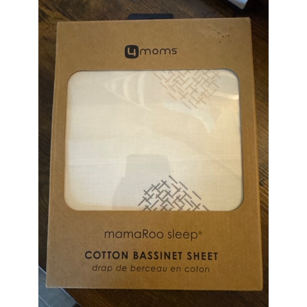 4moms MamaRoo Sleep Bassinet Sheet New NIB cotton